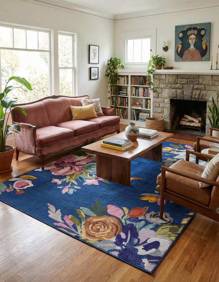 Detail image of 9' x 12' Blossom Rug