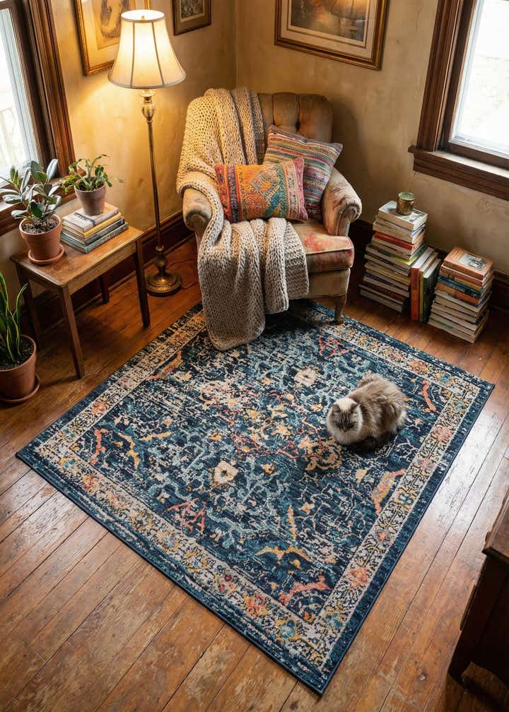 3' 3 x 3' 3 Lola Square Rug