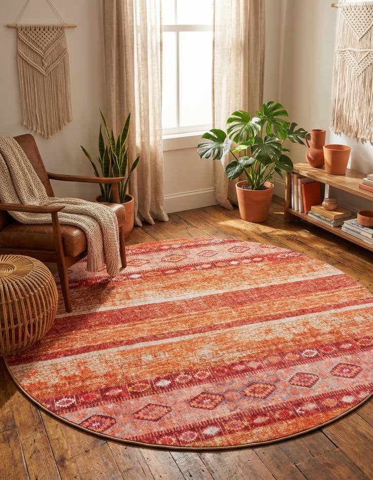 Detail image of 7' 6 x 7' 6 Timeless Round Rug