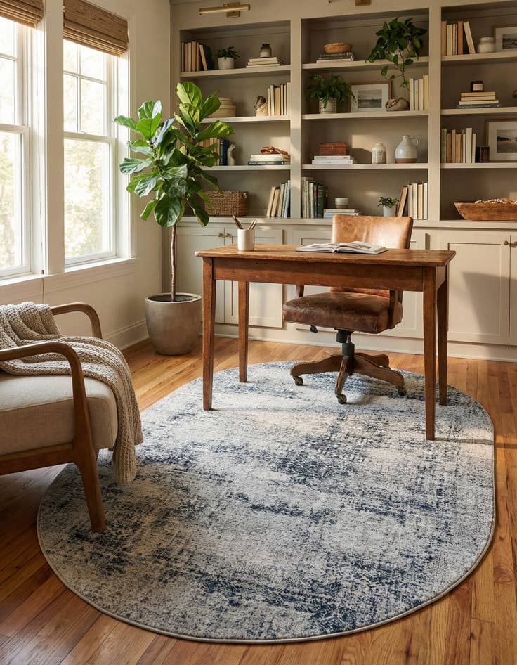 Detail image of 5' 3 x 8' Finsbury Oval Rug