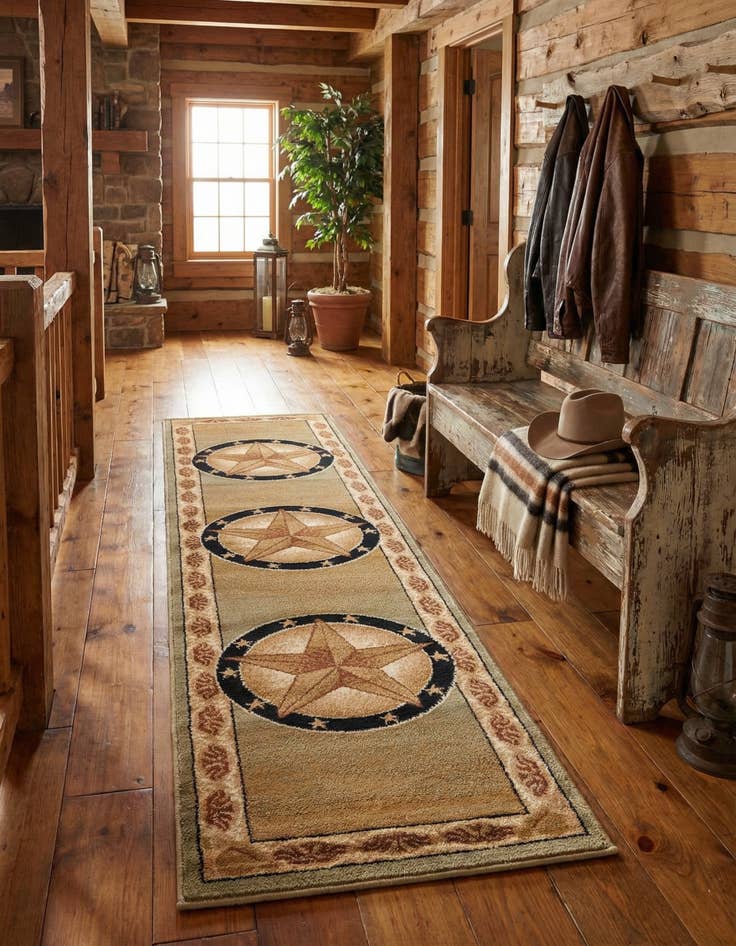 Detail image of 2' x 8' Pioneer Runner Rug