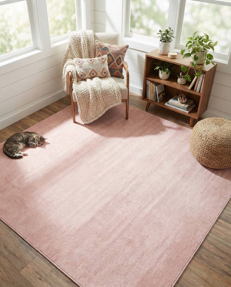 Detail image of 7' x 7' Everyday Solid Square Rug