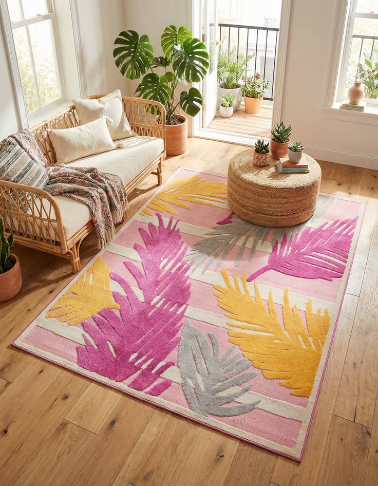 Detail image of 7' x 10'  Washable Aruba Indoor / Outdoor Rug