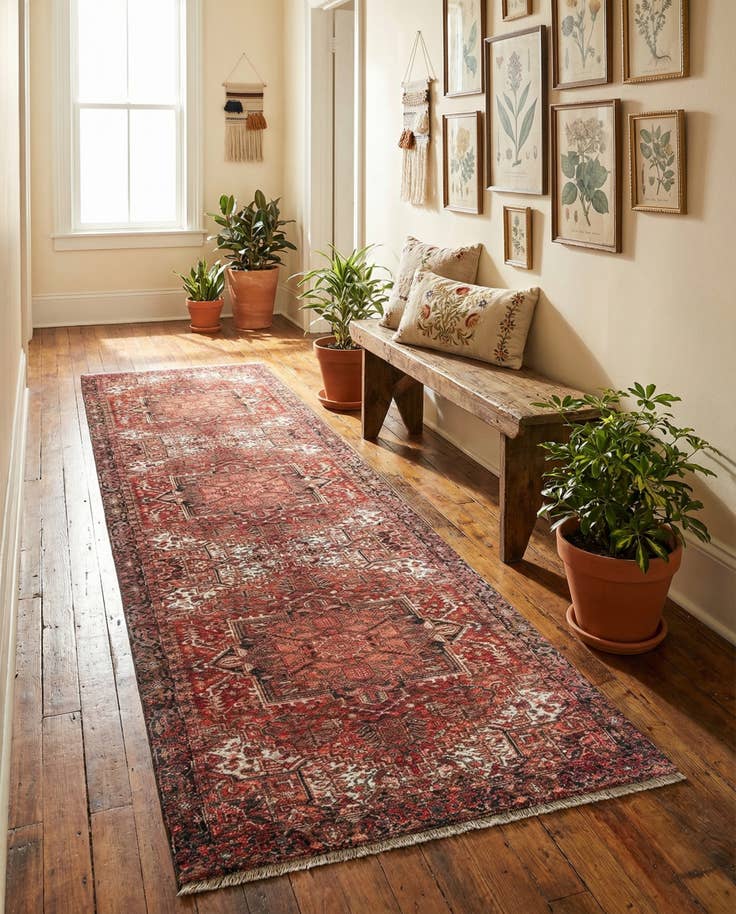 Detail image of 3' 3 x 11' 10 Boutique Runner Rug