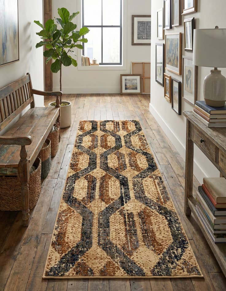 Detail image of 2' 2 x 5' Saturn Runner Rug