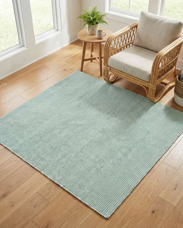 5' 1 x 5' 1 Easy-Clean Jill Zarin Palm Springs Indoor / Outdoor Square Rug
