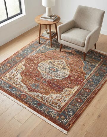 5' 3 x 5' 3 Santiago Square Rug