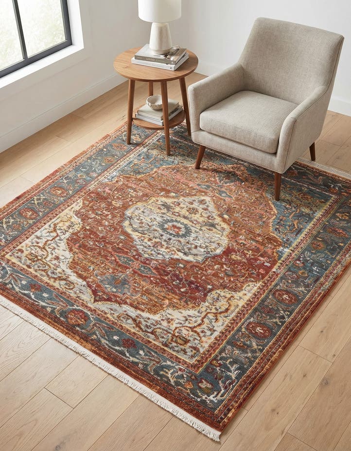 5' 3 x 5' 3 Santiago Square Rug
