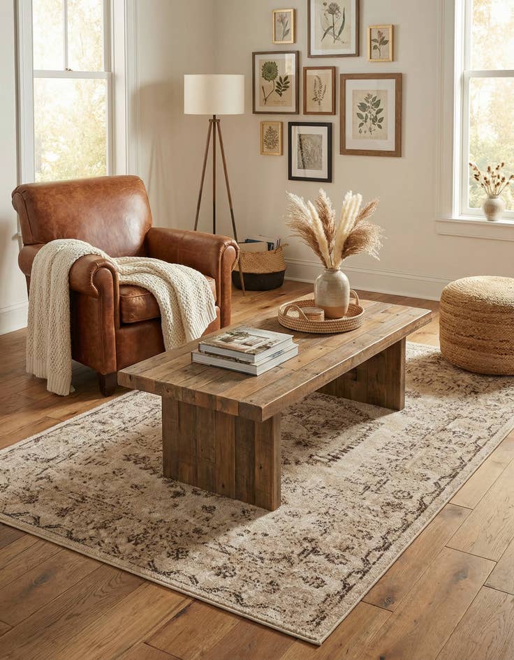 Detail image of  4' x 6' Eden Rug