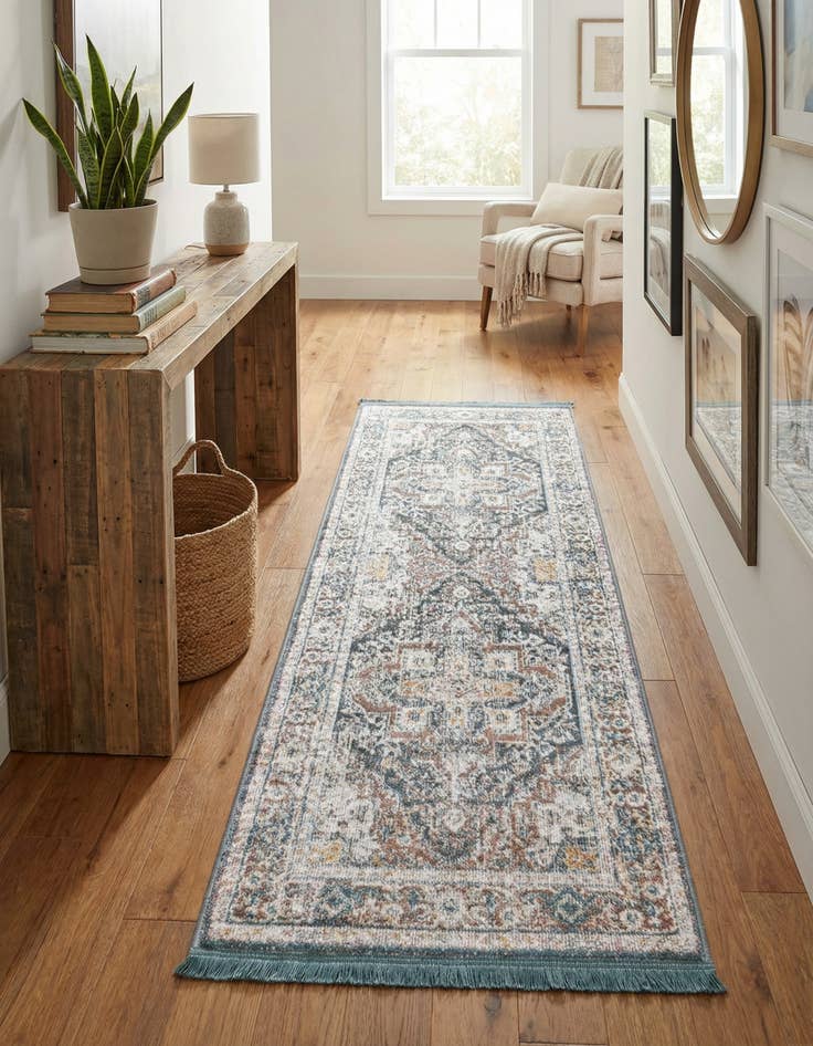 Detail image of 2' 2 x 6' Santiago Runner Rug