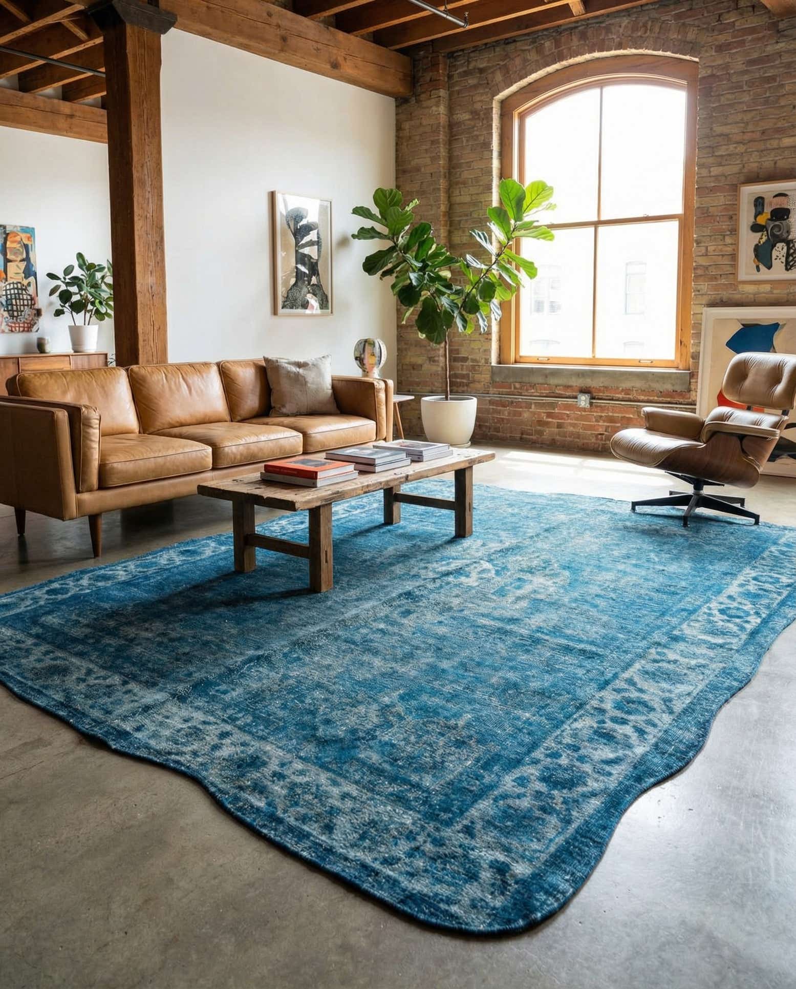 275cm x 380cm Handgeknüpft Ultra Vintage Persisch Wolle Teppich