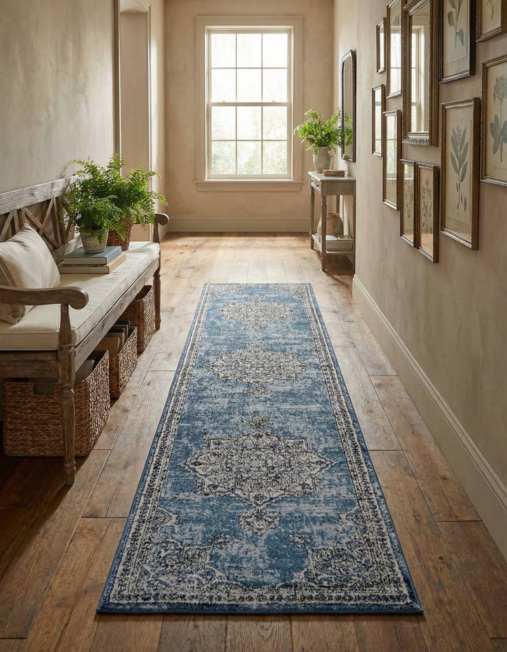 Detail image of 2' 7 x 12' Nyla Runner Rug