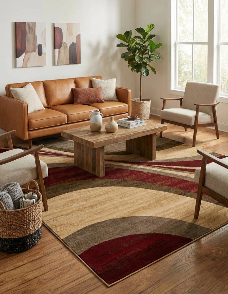 Detail image of 9' x 12' Coffee Shop Rug