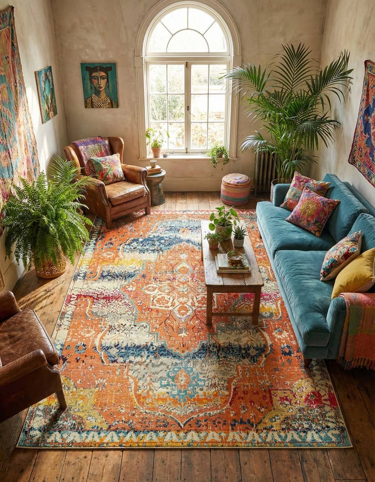 Detail image of 9' x 12' 2  Washable Arte Rug