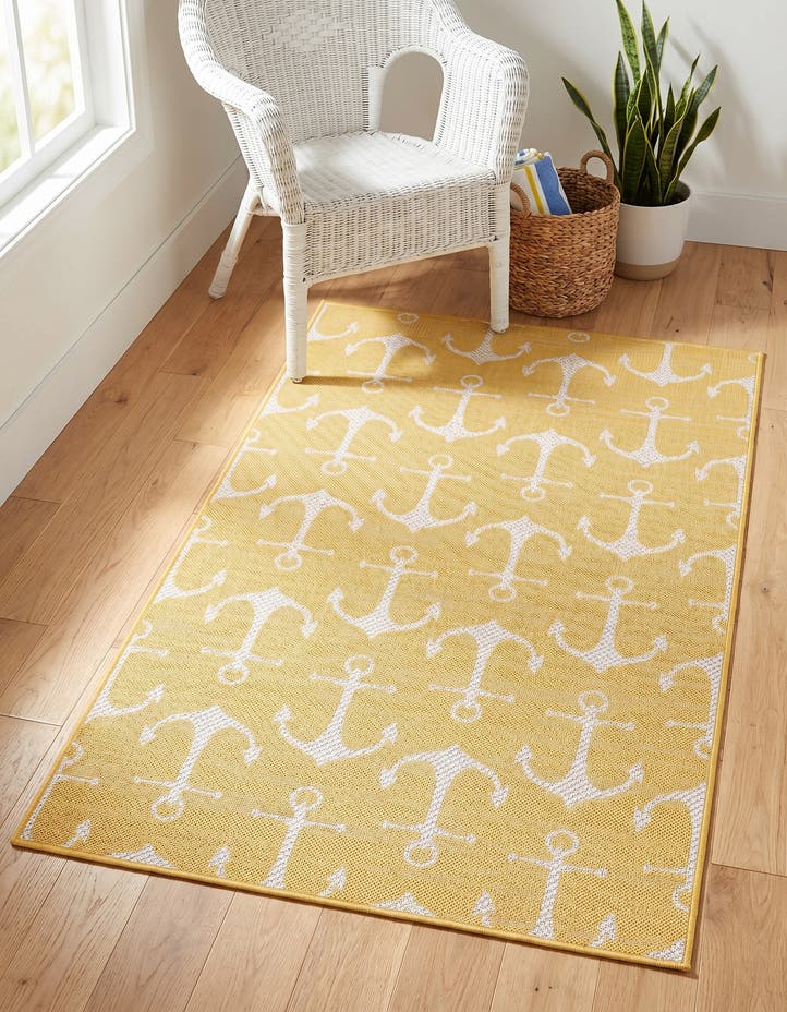 3' x 5' 3 Easy-Clean Coastal Indoor / Outdoo...