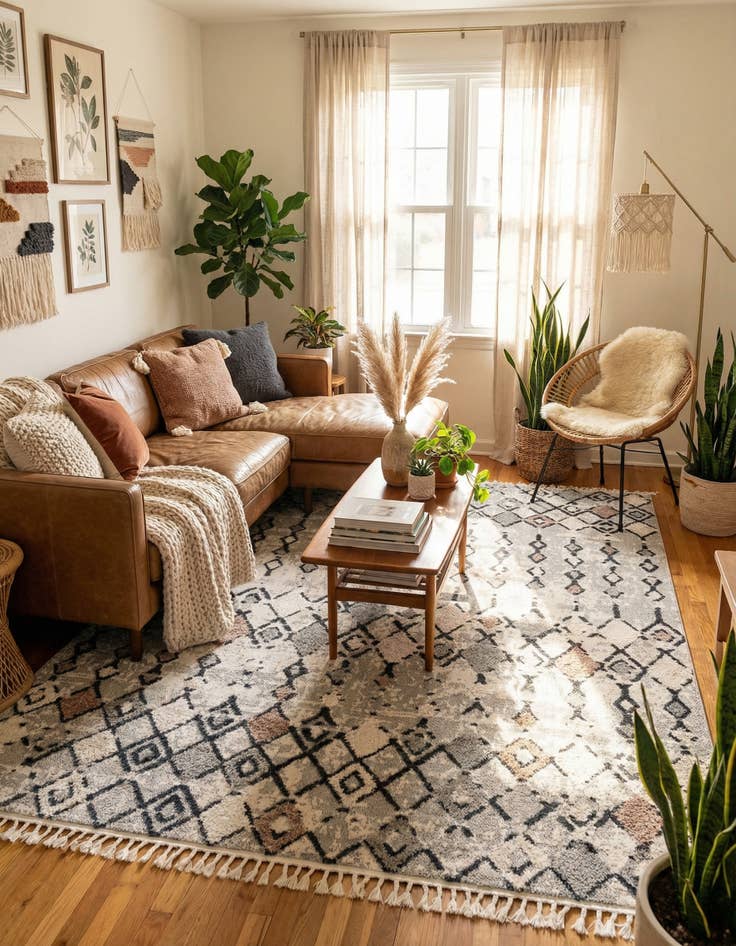 Detail image of 7' 10 x 10' Cherokee Rug