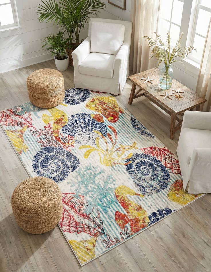 Detail image of 6' x 9' Ariel Rug