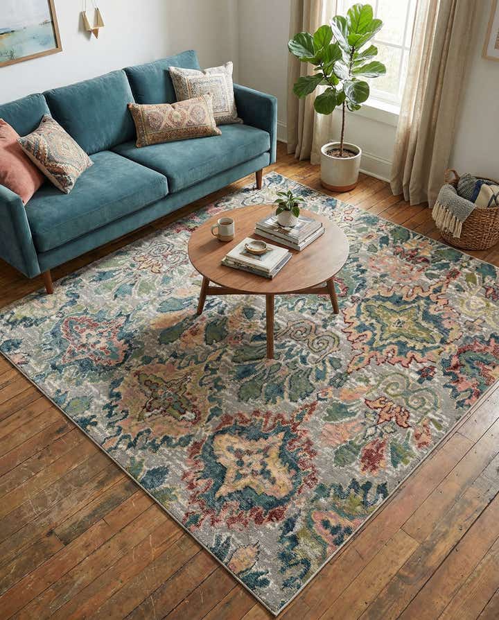 8' x 8' Charleston Square Rug