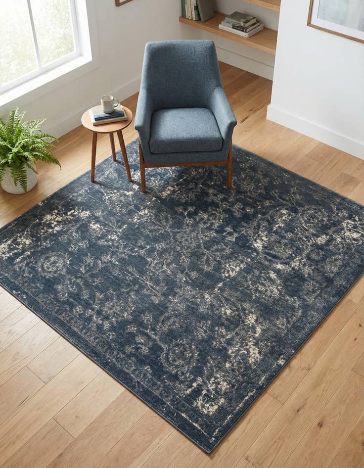 Detail image of 5' 3 x 5' 3 Oregon Square Rug