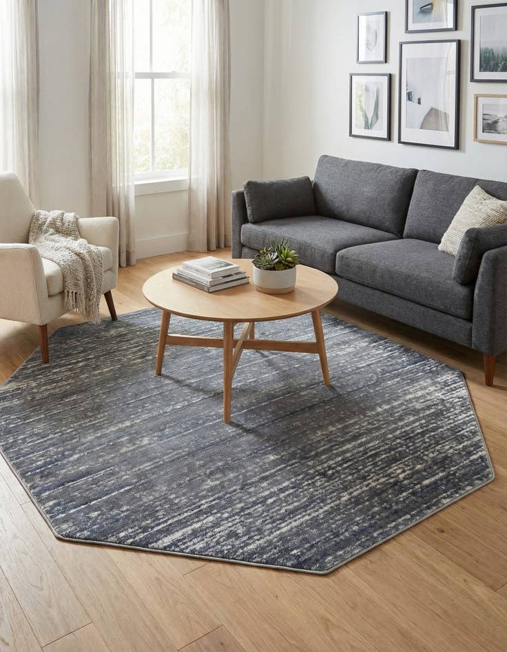 Detail image of 7' x 7' Oasis Octagon Rug