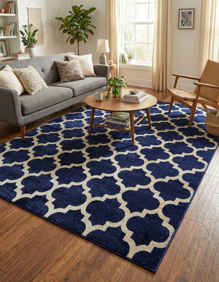 Detail image of  7' x 10' Lattice Rug