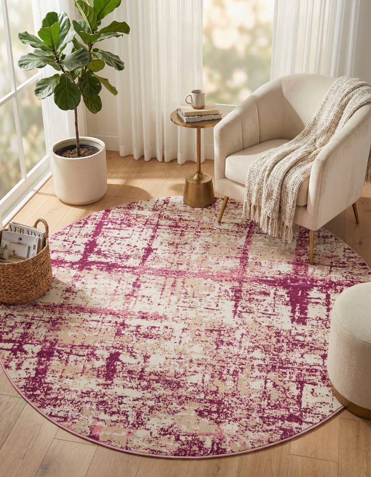 Detail image of 7' 10 x 7' 10 Uptown Lexington Avenue Round Rug