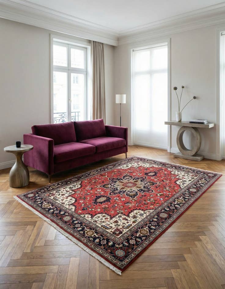 Detail image of 4' 11 x 6' 6 Tabriz Rug