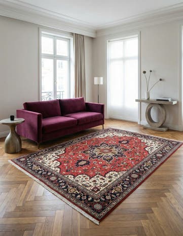 4' 11 x 6' 6 Tabriz Rug