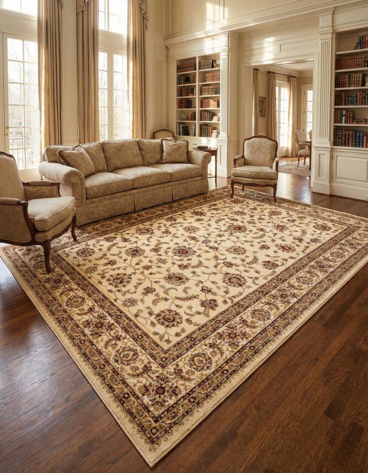 Detail image of 7' 10 x 11' Classic Agra Rug