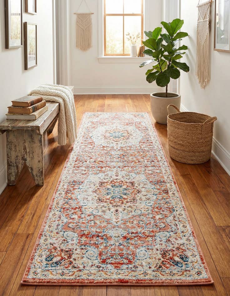 Detail image of 2' x 6' Newport Runner Rug