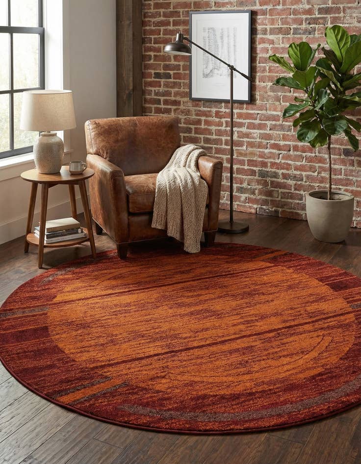 Detail image of 7' 10 x 7' 10 Equinox Round Rug