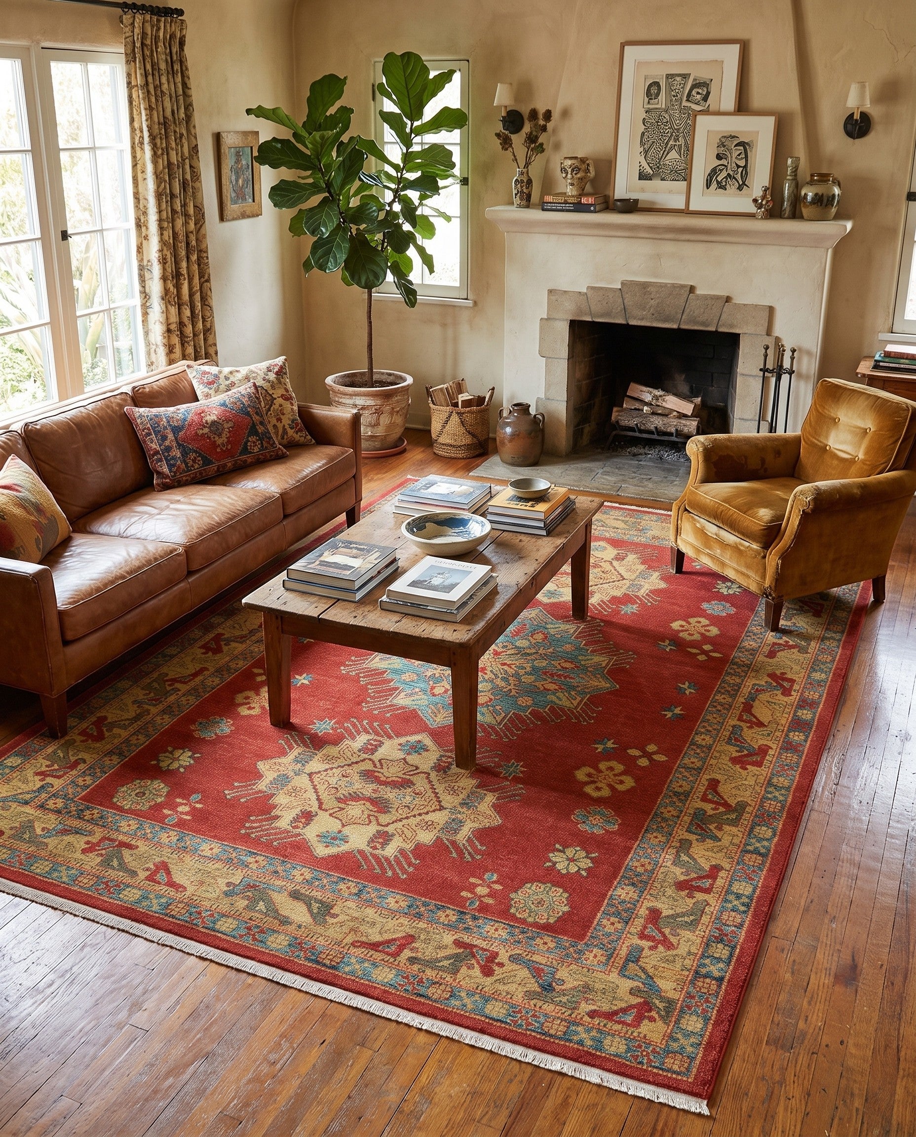 7' x 10' Sara Rug