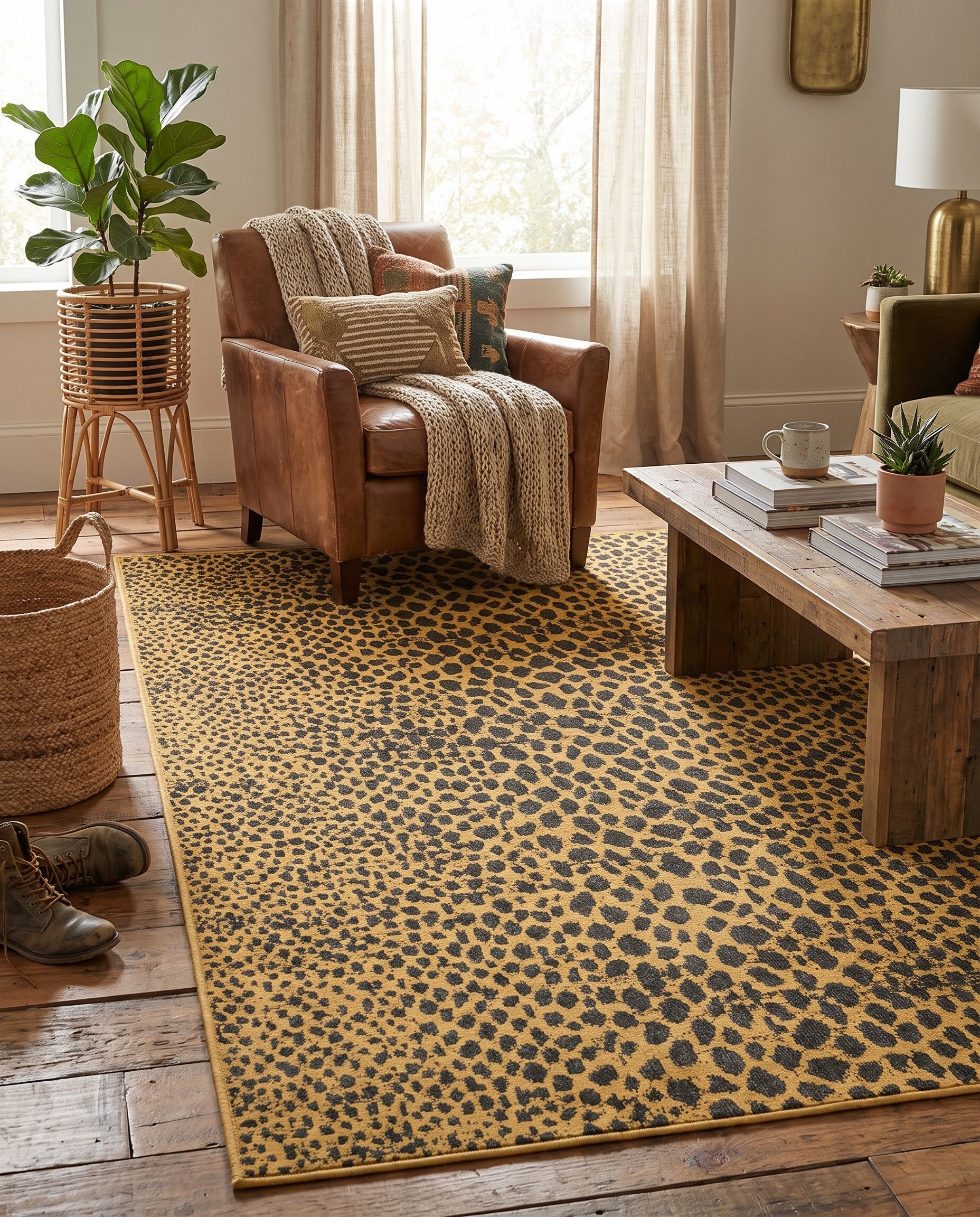 4' x 6' Kamala Washable Rug