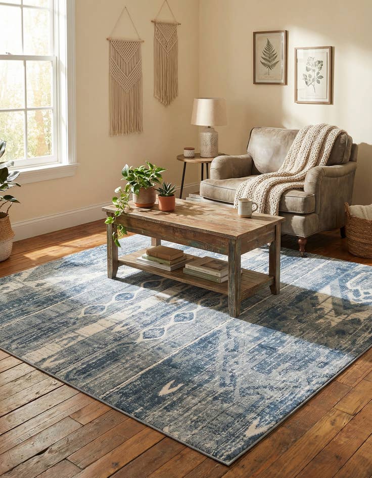 Detail image of 6' x 6' Oregon Square Rug