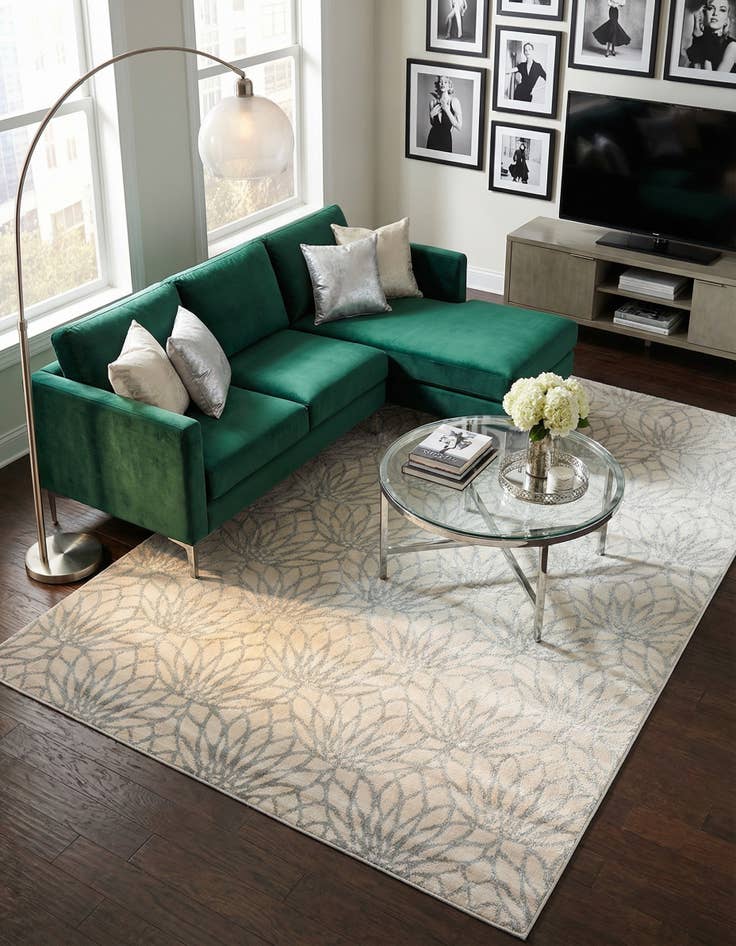 Detail image of 7' x 10' Marilyn Monroe&trade; Glam Dahlia Rug