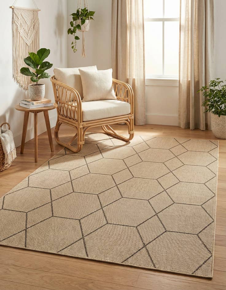 Detail image of  6' 3 x 9' Dunes Rug