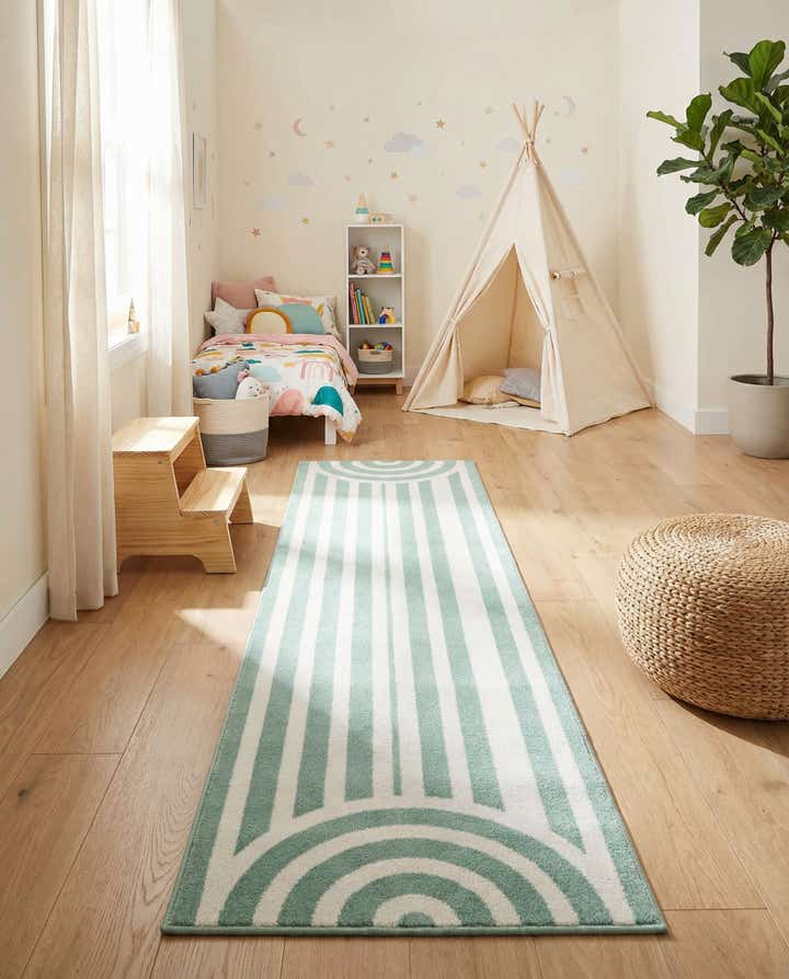 2' x 8' Whimsy Kids Runner Rug