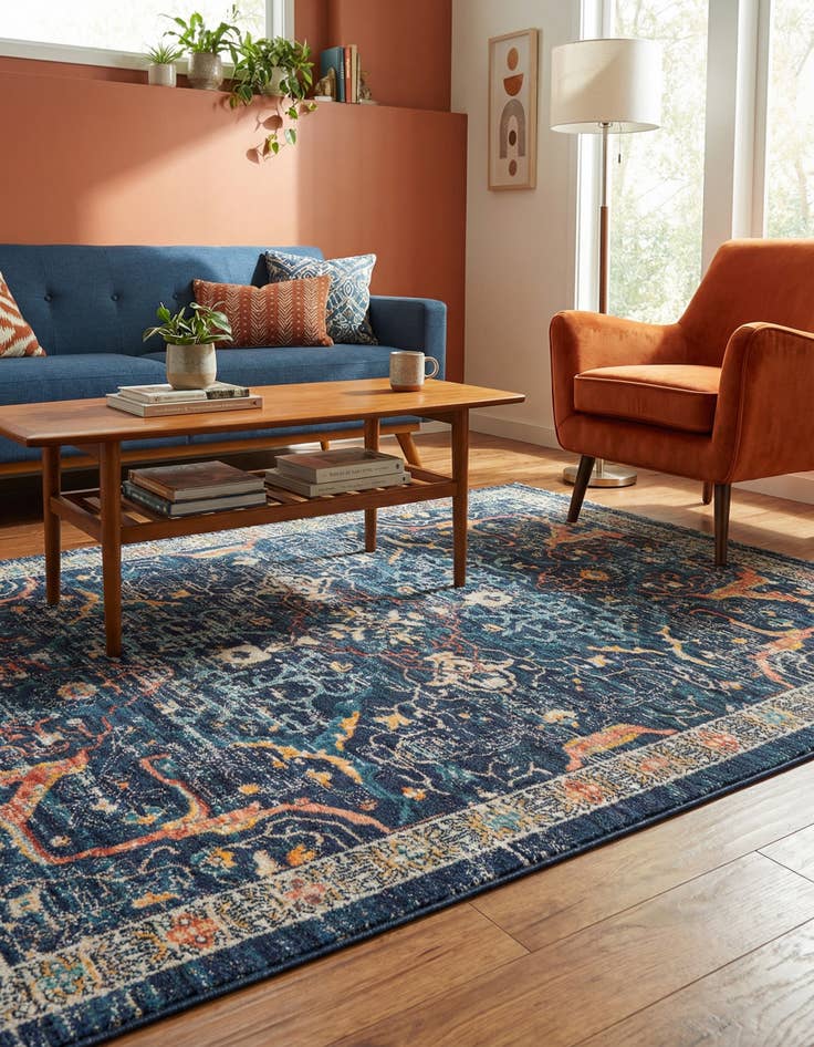 Detail image of 5' 3 x 8' Lola Rug