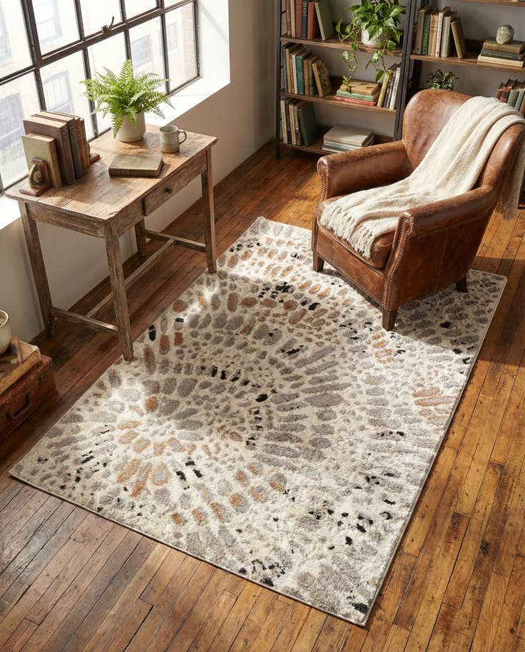 Detail image of 4' x 6' Sepia Rug