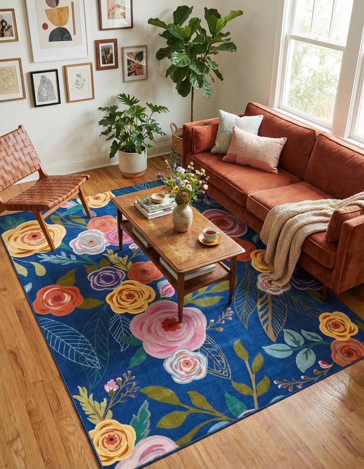 Detail image of 7' x 10' Blossom Rug