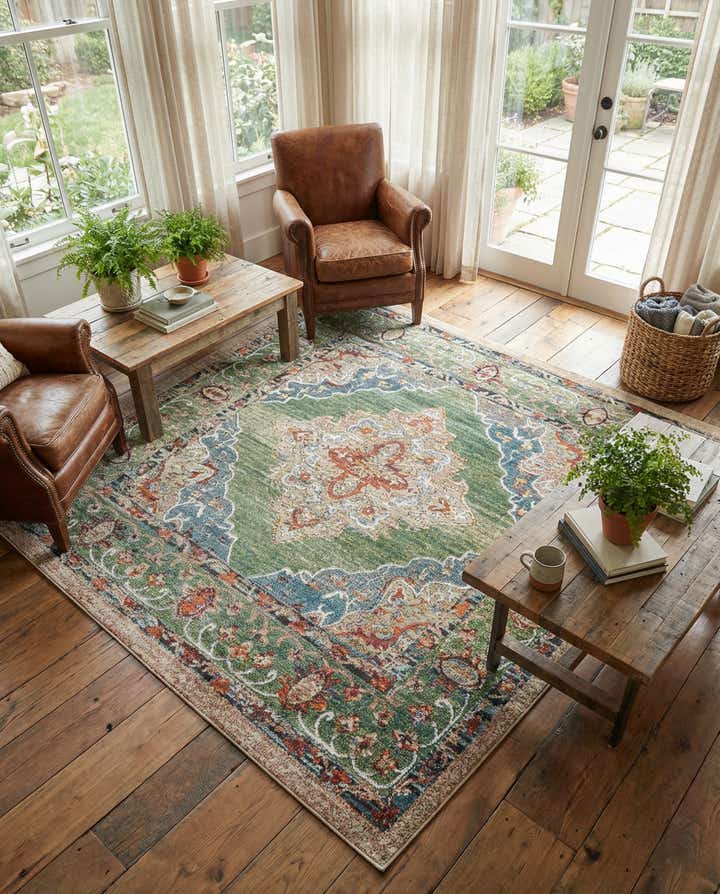 7' 10 x 7' 10 Isabella Square Rug