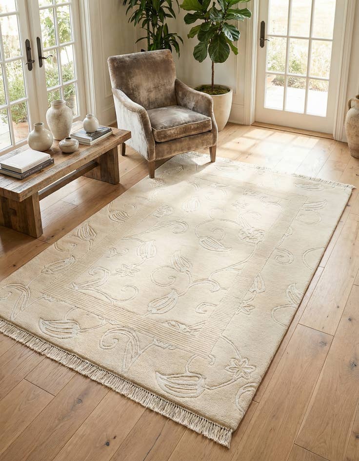 Detail image of 4' 1 x 5' 11 Darya Rug