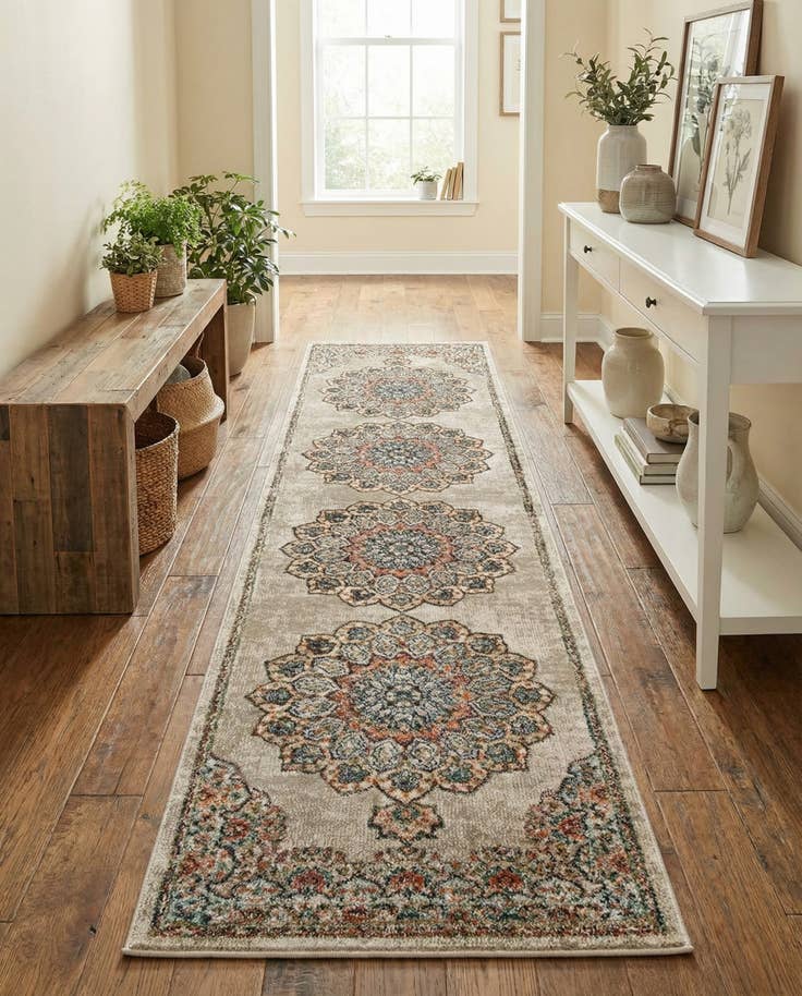 Detail image of 2' 7 x 10' Isabella Runner Rug