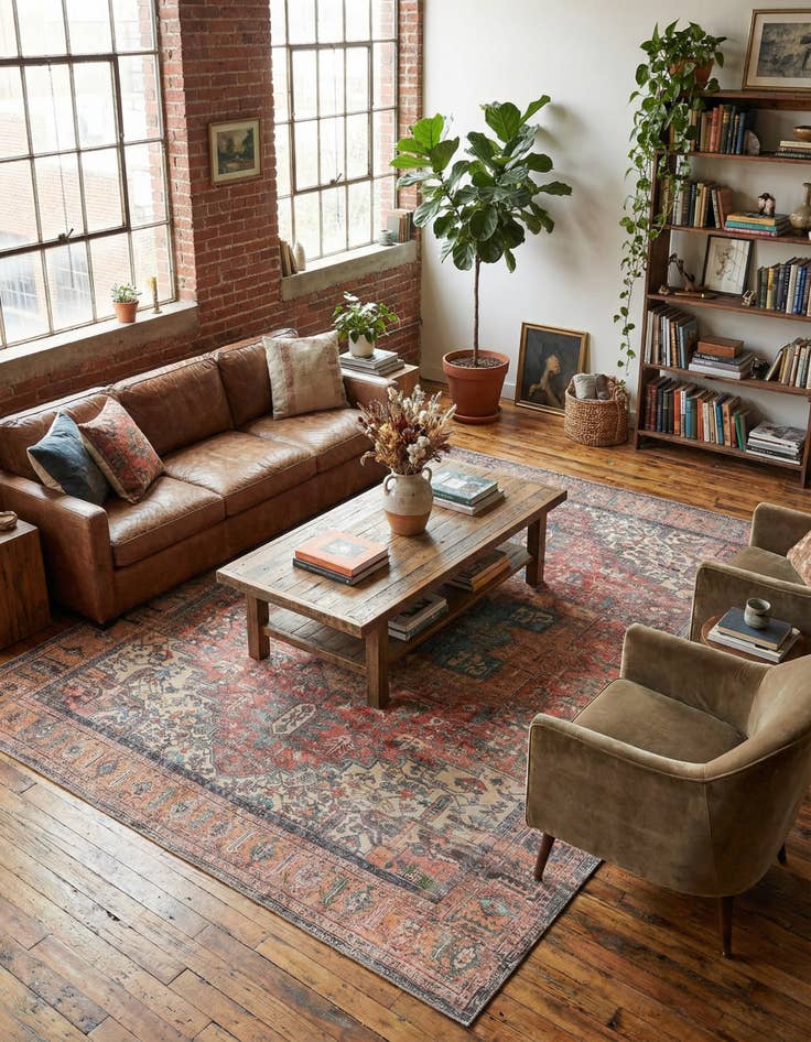 Detail image of 9' 5 x 13' Timeless Rug