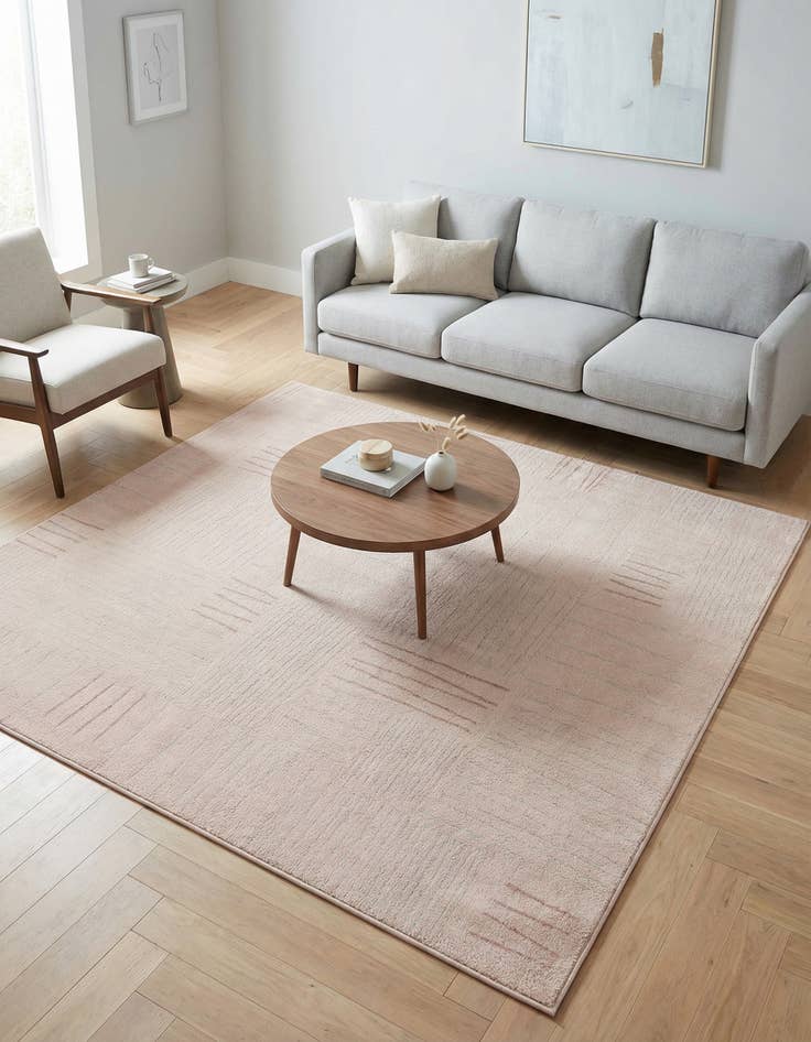 Detail image of 7' 10 x 7' 10 Hanahan Square Rug