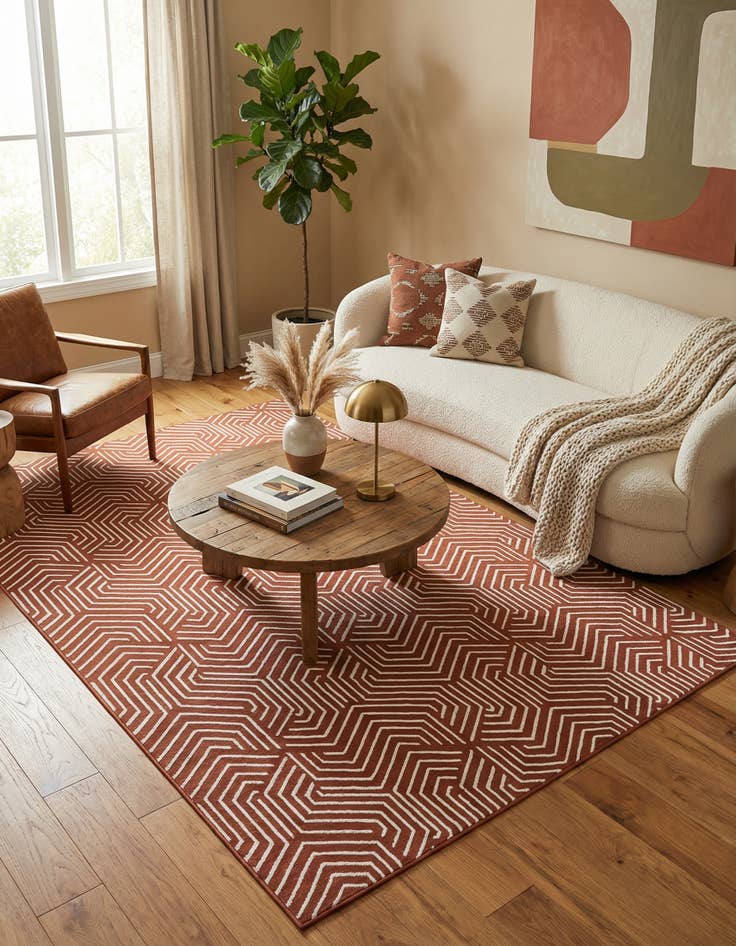 Detail image of 5' 3 x 8' Aakaar Rug