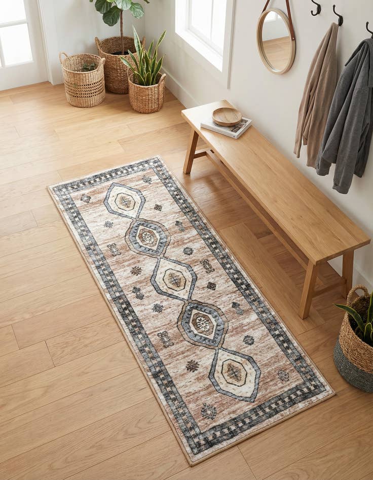 Detail image of 2' 2 x 5' Medina Runner Rug