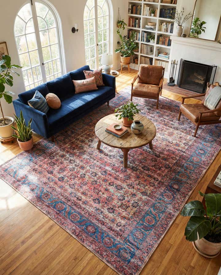 9' 2 x 12' Washable Maahru Rug