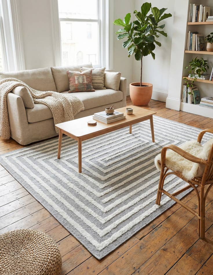 Detail image of 5' 3 x 8' Sabrina Soto Casa Toluca Rug