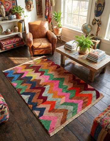 2' 9 x 4' 1 Hand Knotted Balouch Wool Rug